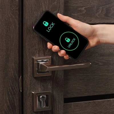 San Bernardino vivint connected smart lock